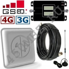 Комплект усиления GSM DCS 3G 4G LTE 900/1800 МГц