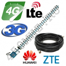антенна YAGI 3G/4G LTE 26-28 дБ